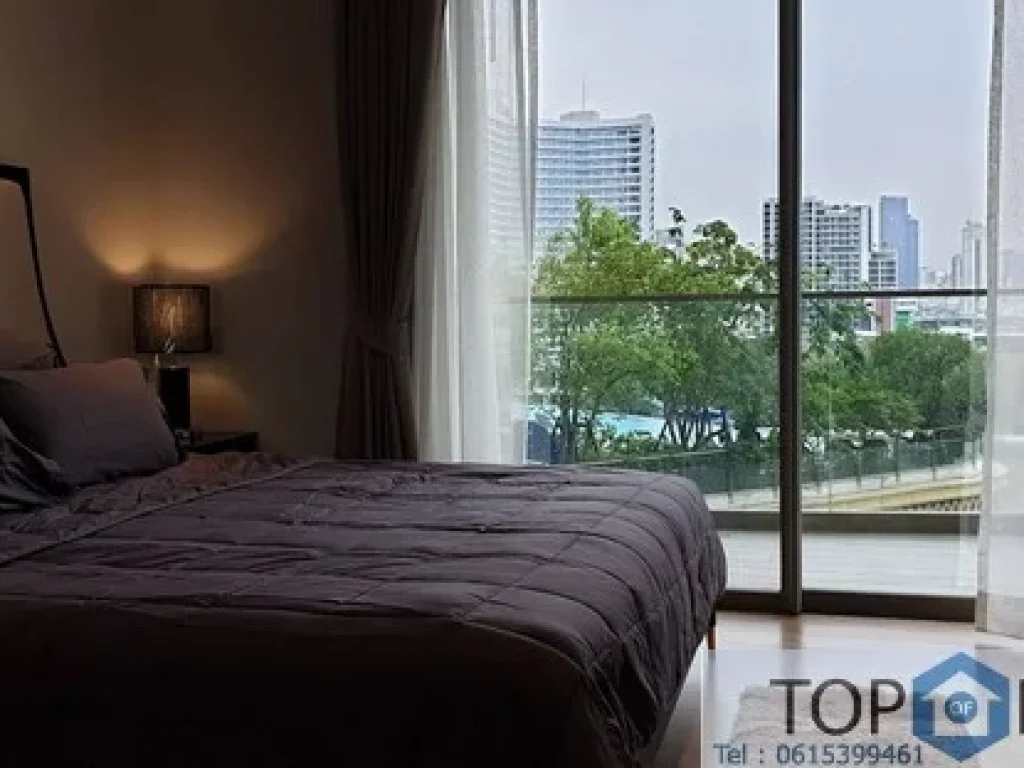 For Rent Magnolia Waterfront MWR at Icon Siam view the beautiful Chaopraya River