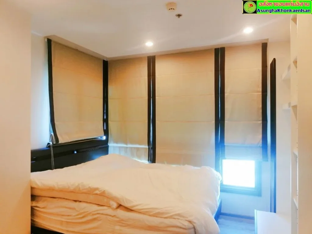 The Base Condo Sansiri ติด Central Plaza Khonkaen ห้องริมสุด ห้องใหญ่ของโครงการ ชั้น 30 เฟอร์ฯ ครบครัน มีระเบียงชมบรรยากาศตัวเมืองได้ชัดเจน