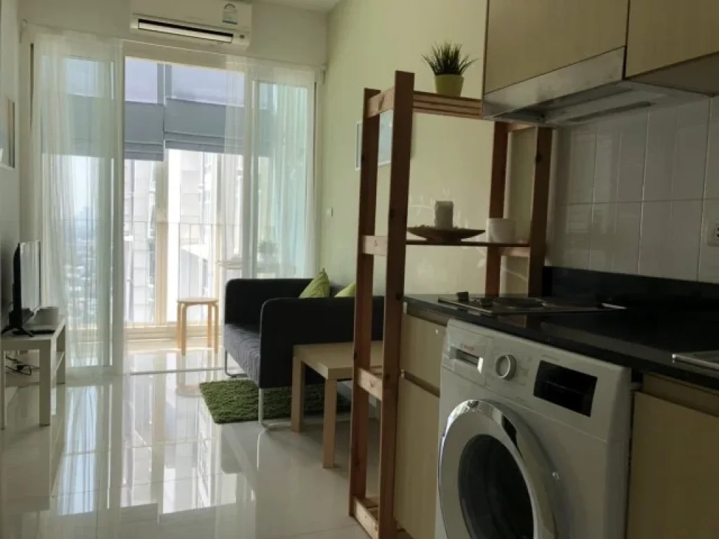 Condo for rent at IDEO VERVE SUKHUMVIT 0 step to On-Nut BTS 1 bed 31sqmon 24th floor