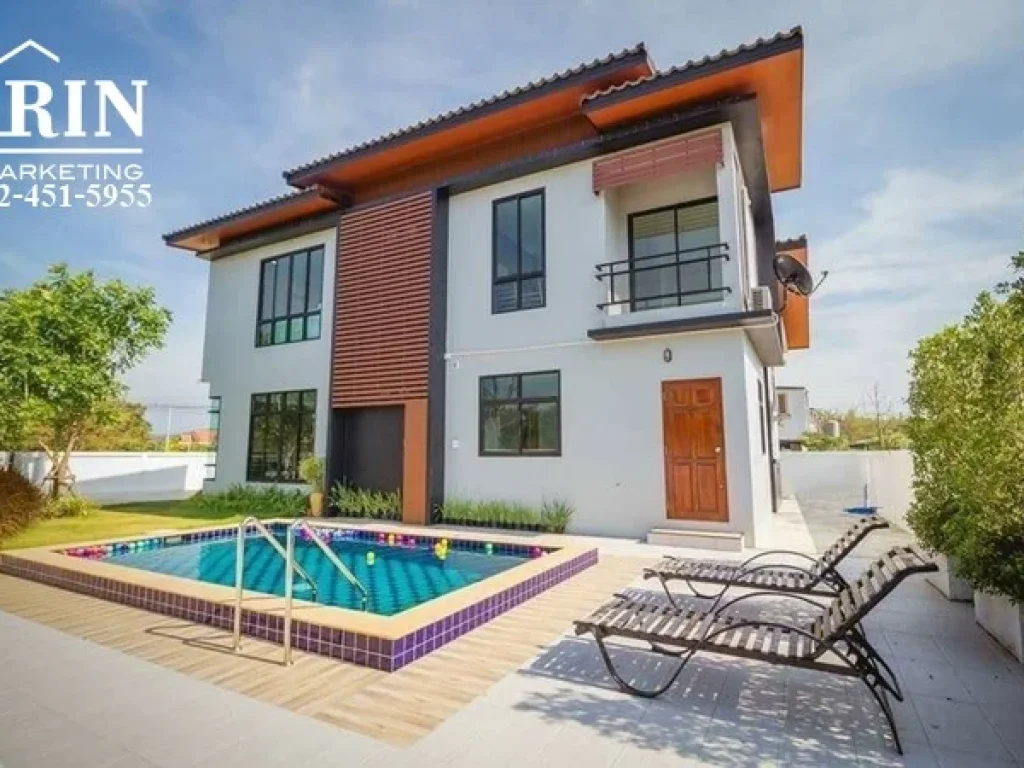 ขายบ้านเดี่ยว พร้อมสระว่ายน้ำPool Villa อปราณบุรี จประจวบฯ