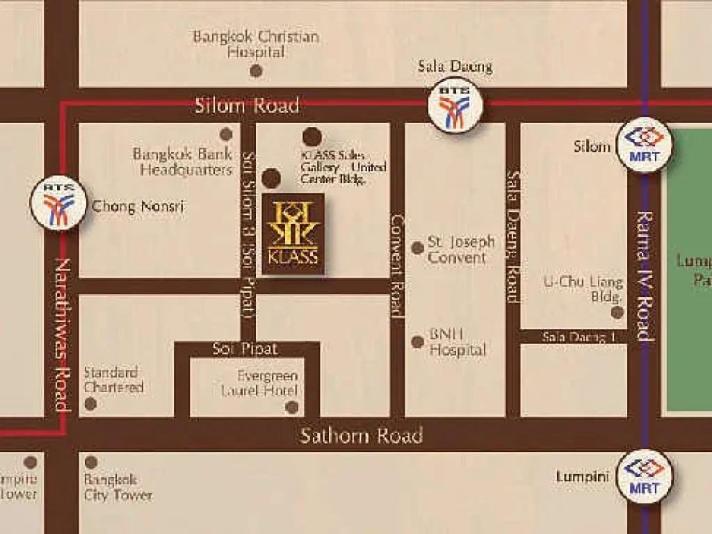 ให้เช่า คอนโด Klass Condo Silom แบบ 2 ห้องนอน 2 ห้องน้ำ 65 ตรม ราคาดีที่สุด