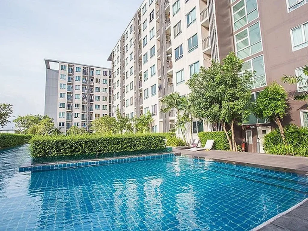 Condo Iris Avenue อ่อนนุช-วงแหวน ใกล้ Airport Link ลาดกระบัง 28 ตรม ชั้น2 วิวสวย เฟอร์ครบ