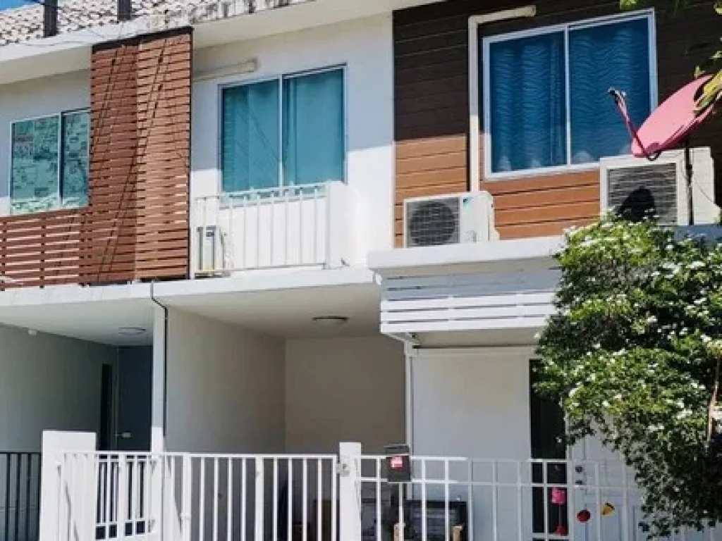 For Rent ทาวน์เฮ้าส์ หมู่บ้านอารียา เดอะคัลเลอร์ เฟส 1 เกษตร-นวมินทร์ รามอินทรา