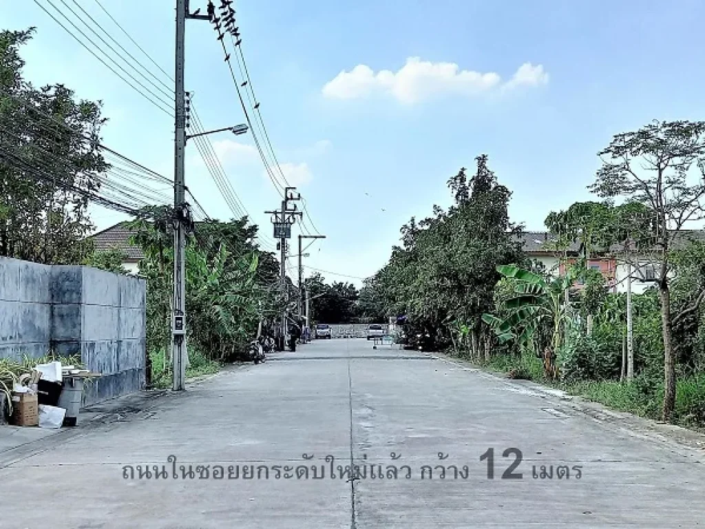 ที่ดิน 881 ตรวา ติดกับ มจามจุรีพาร์ค ถสุขาถิบาล 5 ซอย 5 แยก 15 เขตบางเขน