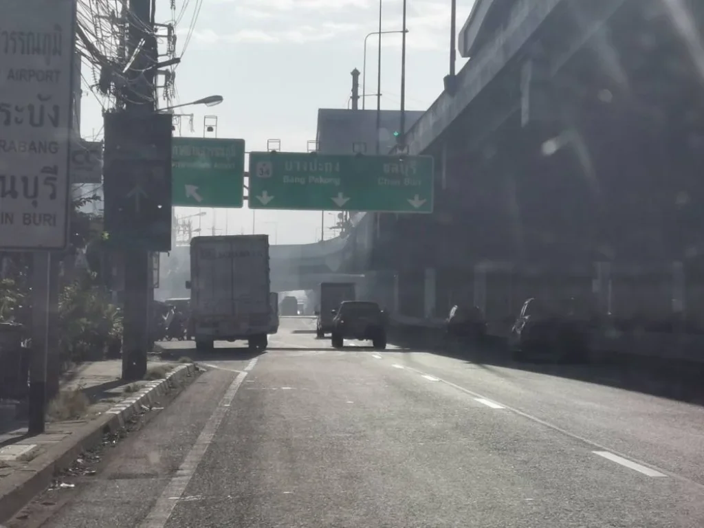 ขายที่ดิน ใกล้ทางเข้าสนามบินสุวรรณภูมิ ถนนบางนา-ตราด บางพลี จสมุทรปราการ