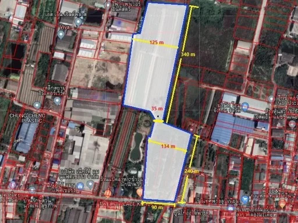 ขายที่ดิน ซอยวัดคลองมะเดื่อ 45ไร่ สมุทรสาคร กระทุ่มแบน ไร่ล่ะ 65 ล้านบาท