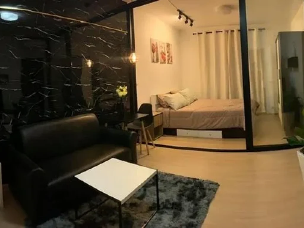 ให้เช่า UNIO Charan 3 ห้องสวย วิวสวน Studio 1ห้องน้ำ อาคาร J มีเครื่องซักผ้า R12126315