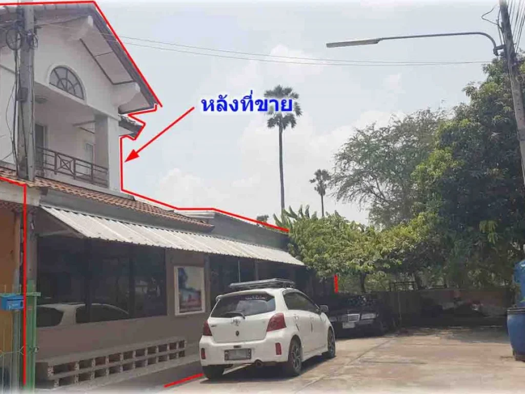 ขายทาวน์เฮ้าส์สไตล์บ้านเดี่ยว เนื้อที่61ตรว หลังมุม หมู่บ้านซื่อตรงปทุมธานี