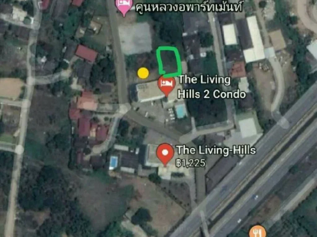 ขายที่ดิน 241 ตรว หน้ากว้าง 156เมตร ลึก 88 เมตร หลังคอนโด living hill