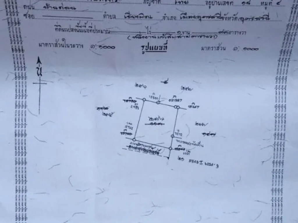 ที่ดินสวยถมเต็มขายต่ำกว่าประเมิน ในเขตเทศบาลนครอุดรธานี