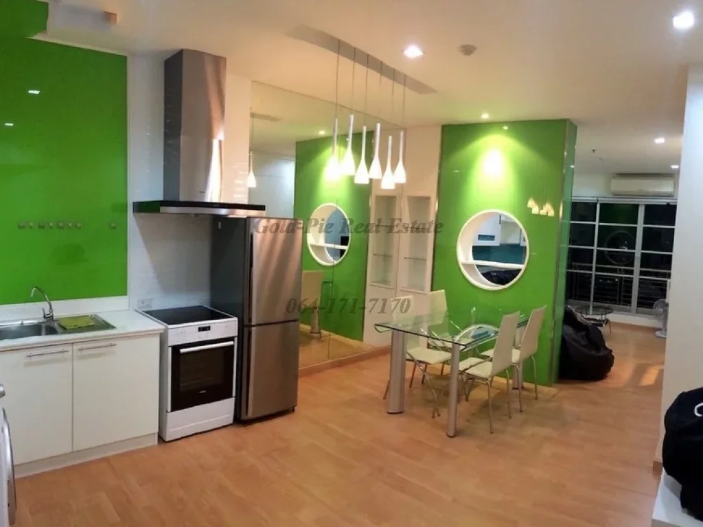 SC321M SALE Baan Klang Krung Siam-Pathumwan 84sqm 2bed 25F 1428 Baht