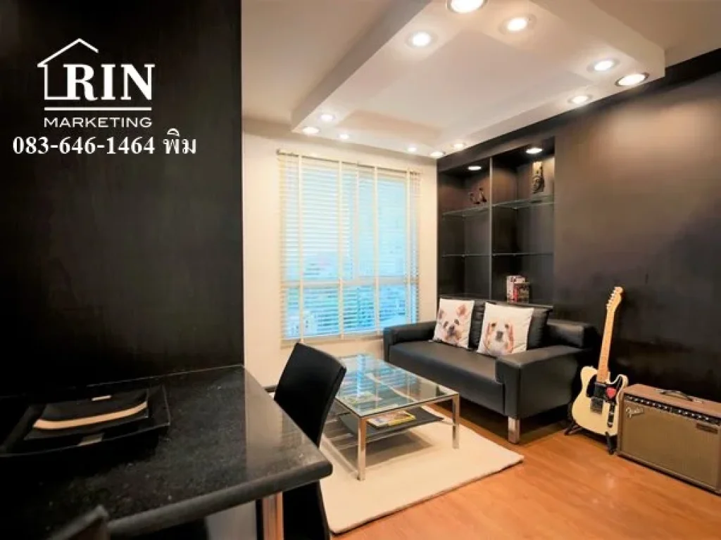 R054-027 Condo for Sale One Ladprao 15 by Sansiri size 34 Sq 1 Bedroom on 7th Floor