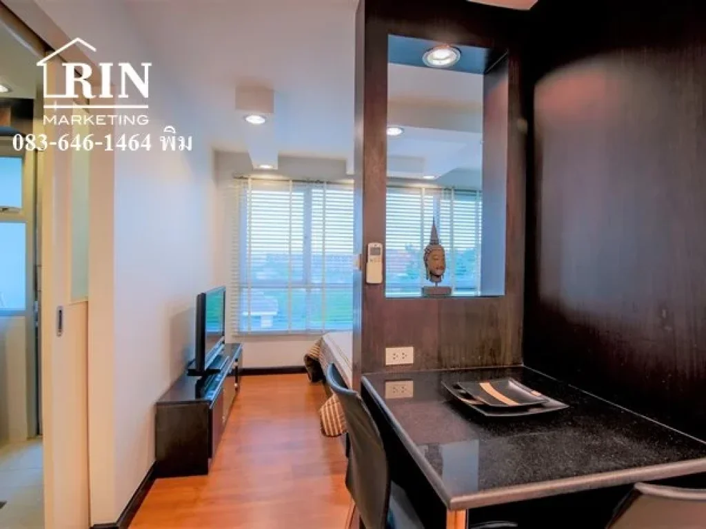 R054-027 Condo for Sale One Ladprao 15 by Sansiri size 34 Sq 1 Bedroom on 7th Floor