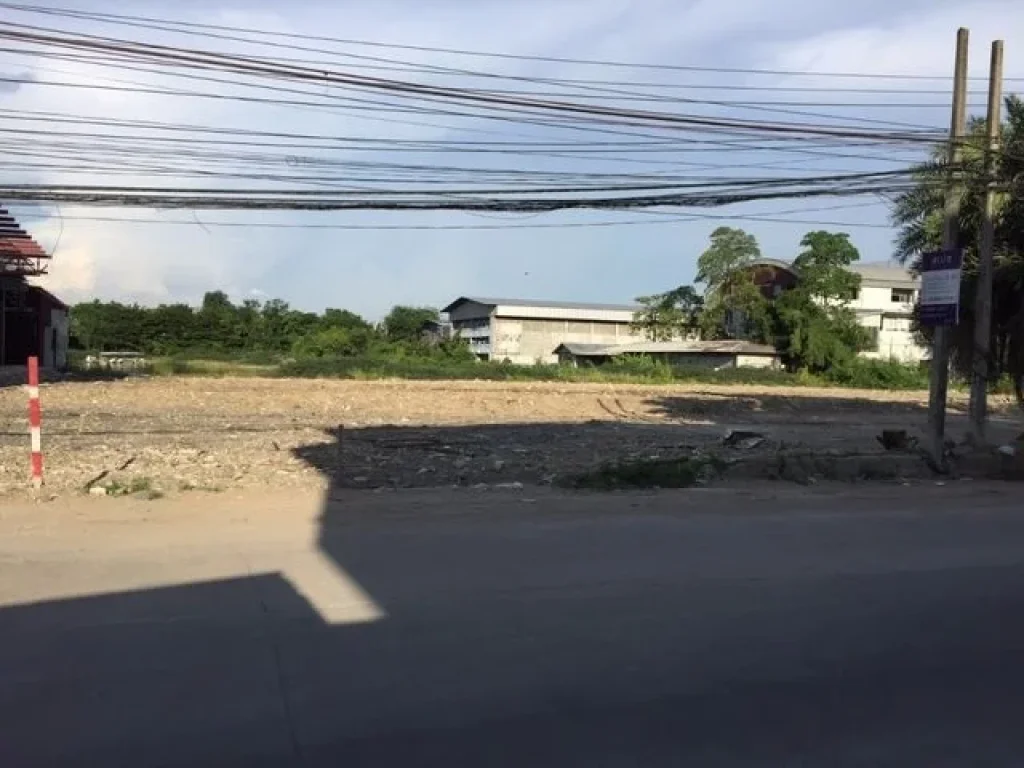 ขายที่ดิน 6ไร่ ซอยสหการประมูลสถานทูตลาว ใกล้สี่แยกเหม่งจ๋าย เลียบด่วนรามอินทรา