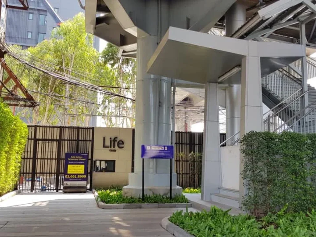 ให้เช่าคอนโด Life Asoke ขนาด สวยมากตามรูป ห้องและวิวจริง