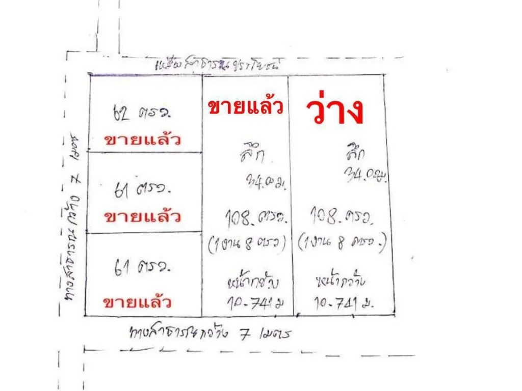 ขายที่ดินเปล่าใกล้ตลาดล้านเมือง อยู่ท่ามกลางความเจริญ