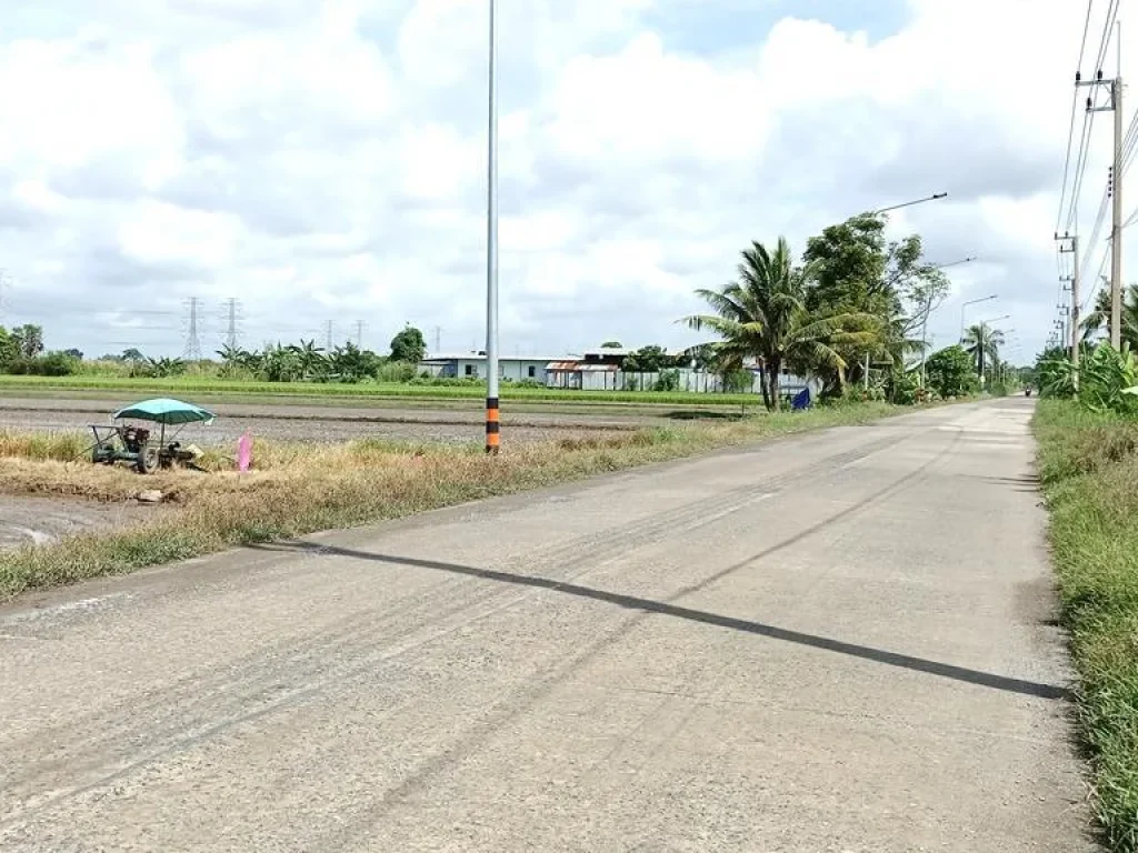 ขายที่ดิน 50 ไร่ คลองแปด ติดถนนเลียบคลองแปด อลำลูกกา จปทุมธานี