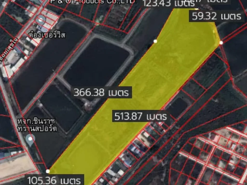 L187 ขายที่ดิน 32 ไร่ บางบ่อ สมุทรปราการ เหมาะ หมู่บ้านจัดสรร ที่ดินจัดสรร