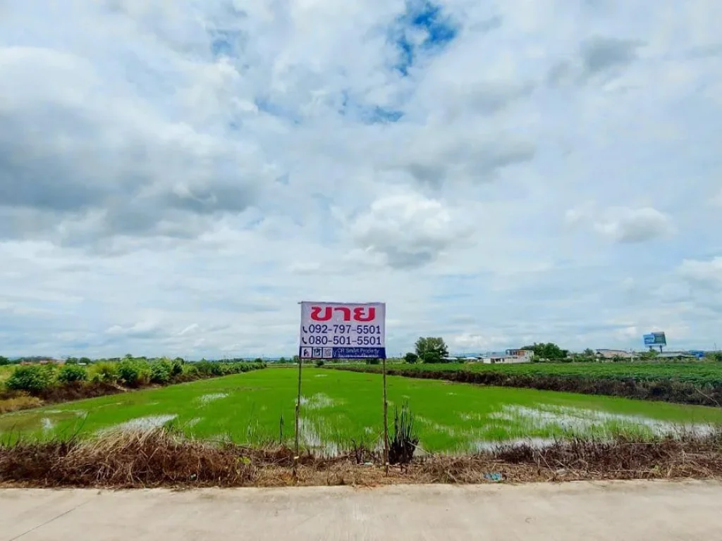 ขายที่ดินใกล้บายพาสตะวันออก เข้าจากบายพาสเพียง 300 เมตร ใกล้กับร้านลานนาตะวันวา 2