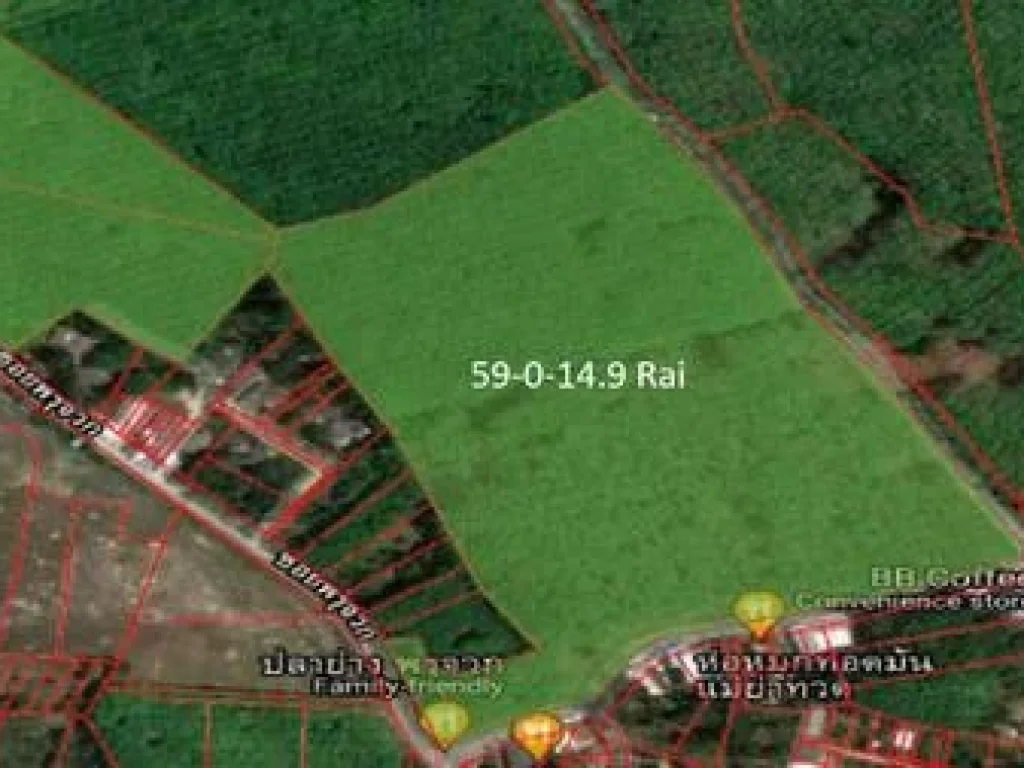 ขายที่ดิน เทพกระษัตรี 59-0-149 ไร่ 295 ล้าน