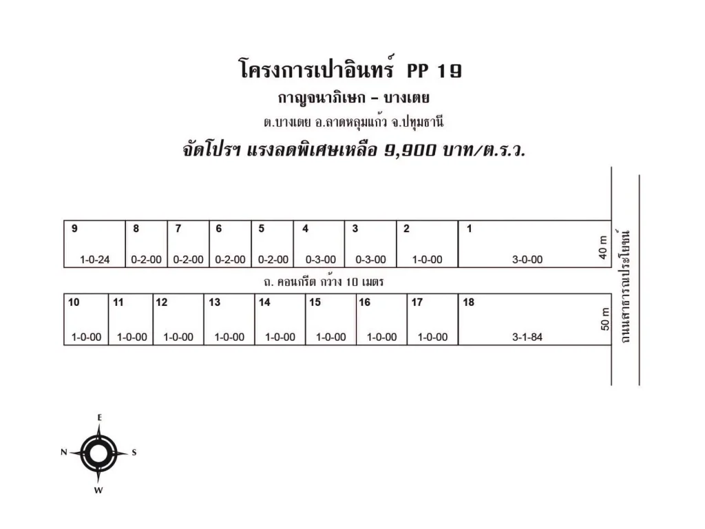 โปรโมชั่นลดแรงพิเศษสุดสุด ในราคา 9900บาทตรว