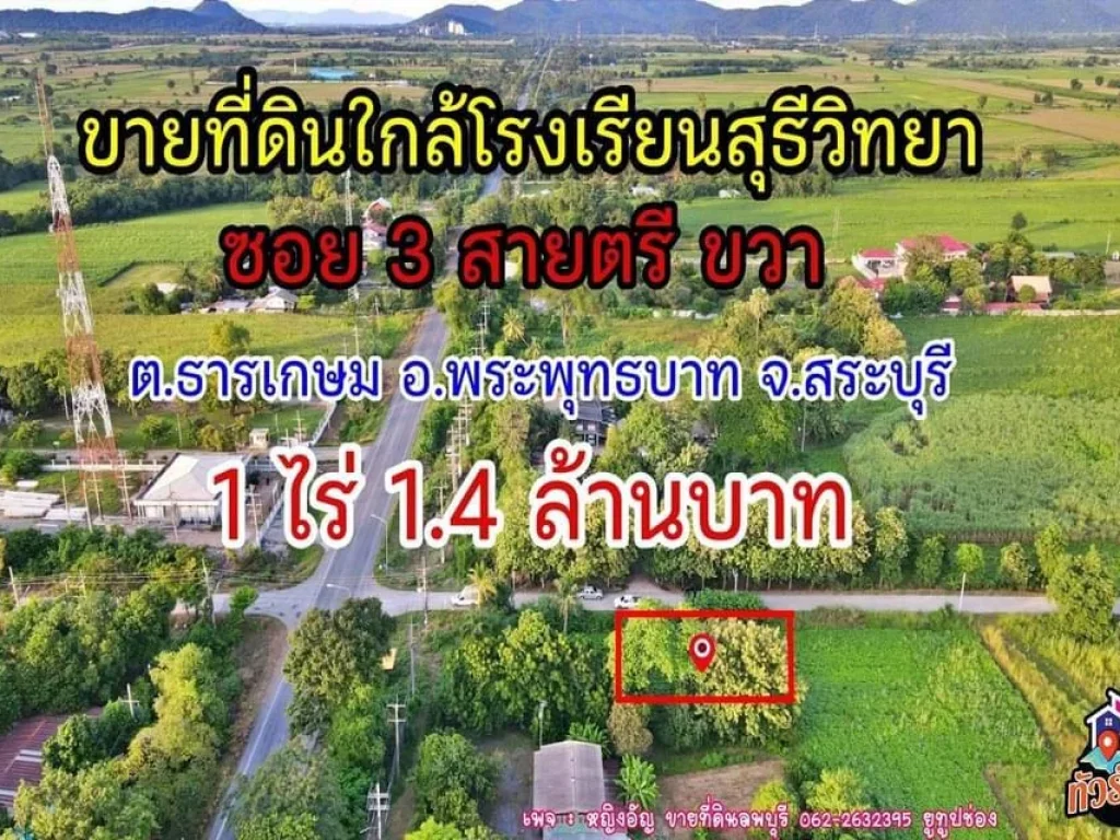 ที่ดินราคาถูกสระบุรี