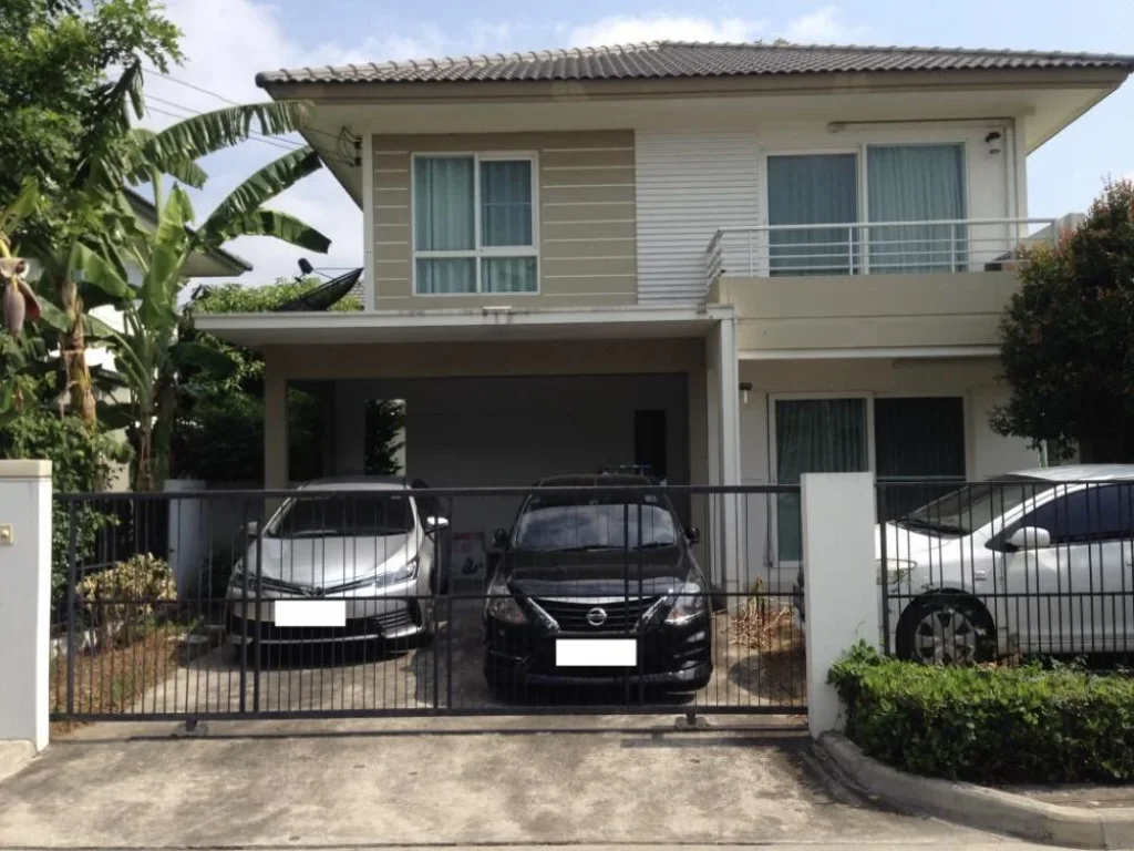 THA126 ให้เช่า for rent ชัยพฤกษ์ รามอินทรา-วงแหวน2 บ้านเดี่ยว 3 นอน 3 น้ำ สภาพดีพร้อมอยู่ สังคมดี