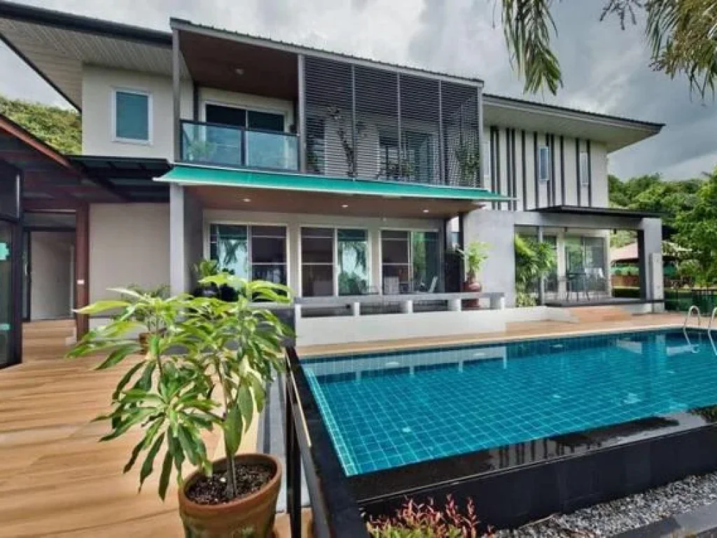 ขายบ้าน Pool Villa โอเชี่ยนวิว บางเสร่ เห็นวิวทะเล