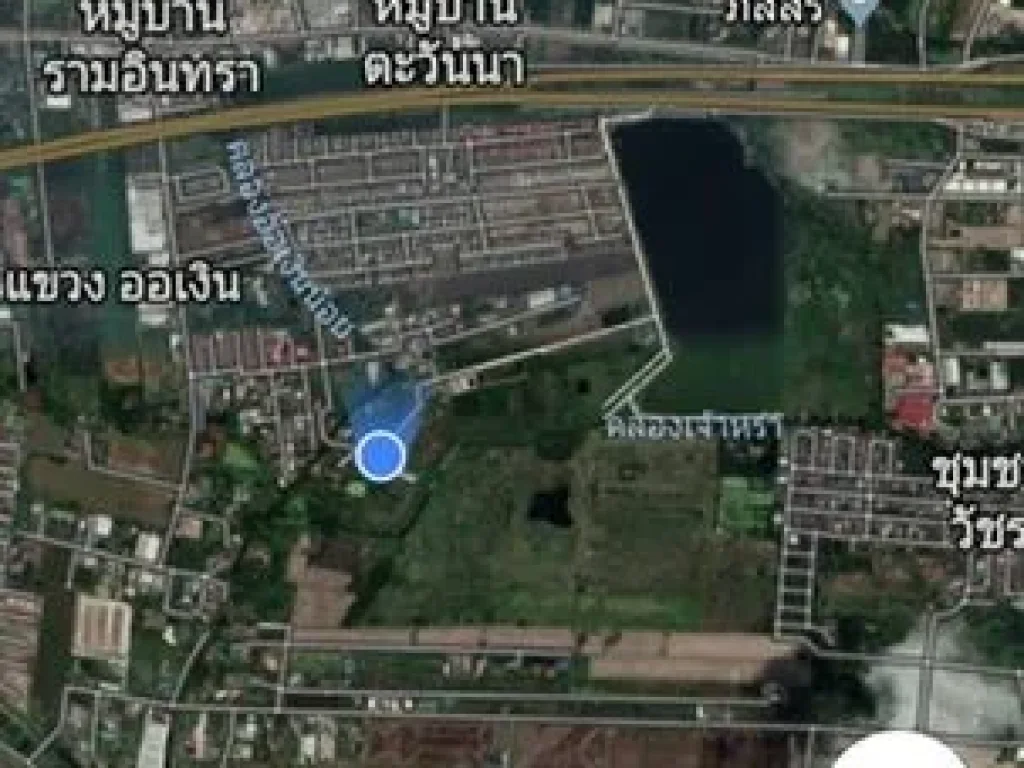 รหัส 1253 ขายที่ดิน ถนนจตุโชติ ใกล้ ทางพิเศษฉลองรัช ที่ดิน 96159 ไร่