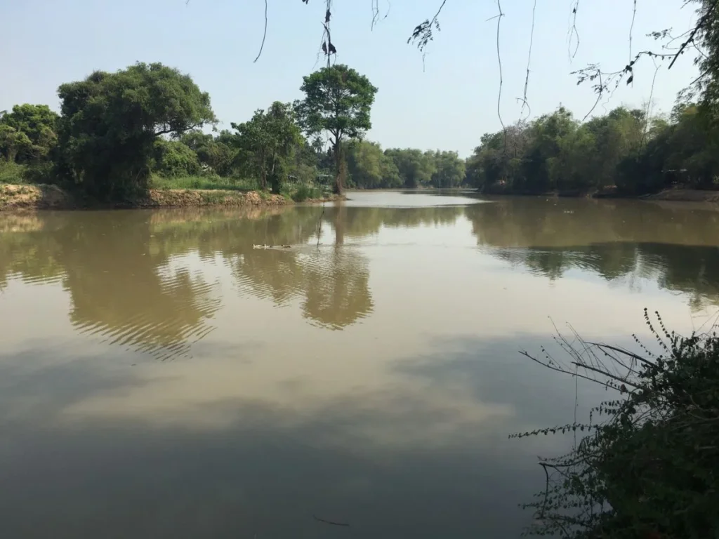 ขายที่ดินติดริมแม่น้ำท่าจีน 742 ตรว