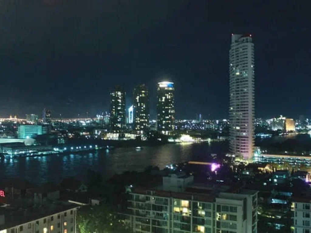 ให้เช่า Baan Sathorn Chaopraya บ้าน สาทร เจ้าพระยา 1ห้องนอนชั้น14แต่งครบ