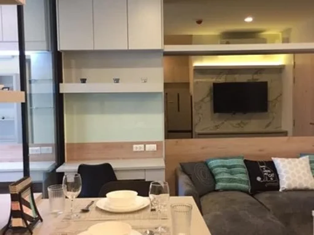 For rent Life asok 1 b 1 b 3595 sqm For 26 Fully furnished MRT Phetchaburi