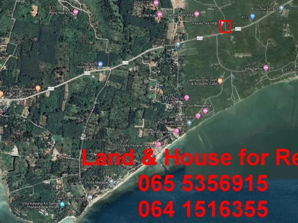 Land House for Rent