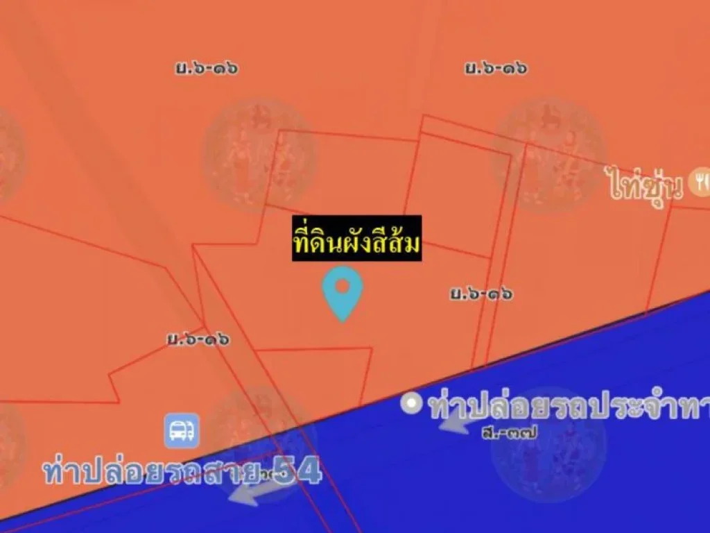 ขายที่ดิน 4-0-92ไร่ ใจกลางกรุงเทพฯ ติดถนนเทียมร่วมมิตรด้านข้างติดคลอง แขวงห้วยขวาง เขตห้วยขวาง กทม