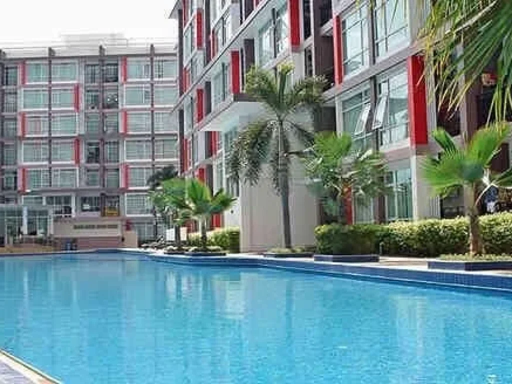 CC Condominium ซีซี คอนโดมิเนียม ขนาด 34 ตรม 1 นอน 1 น้ำ ชั้น 1 อาคารA2