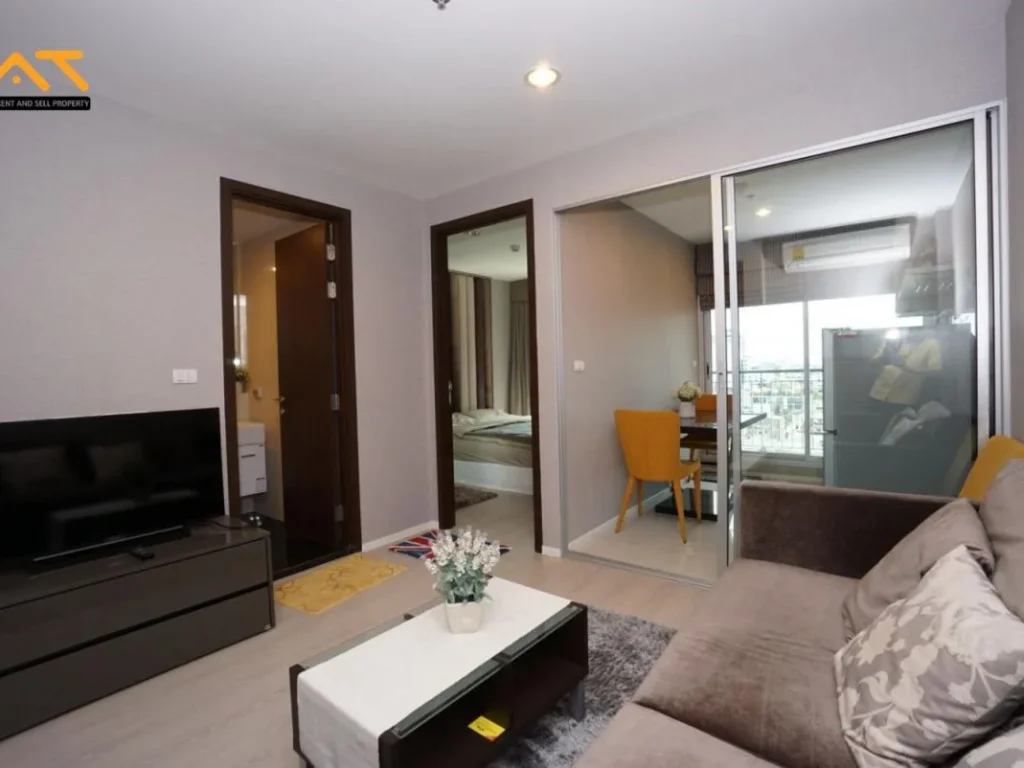 For Sell - Rhythm Sathorn Narathiwas - 1ห้องนอน 35ตารางเมตร ตกแต่งแล้ว ห้องสวย ไม่โดนบังวิว