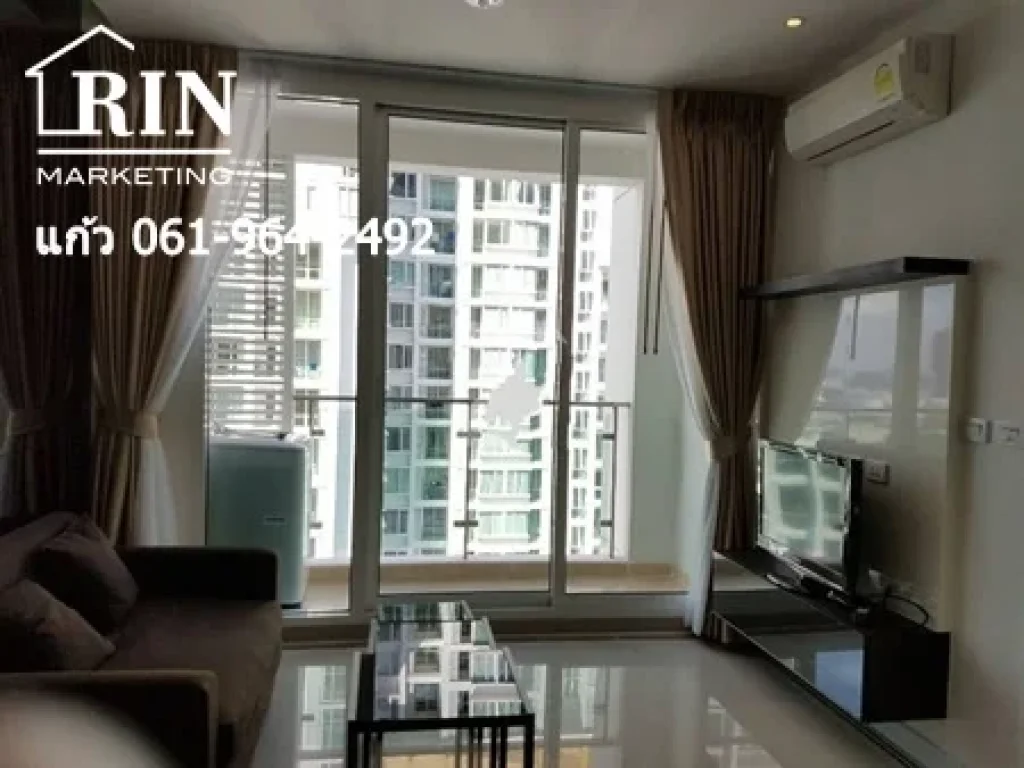 R047-070SALE Condo TC Green MRT Rama 9เฟส 2 1 ห้องนอน 1 ห้องน้ำ ชั้น 23 061-964-2492 แก้ว