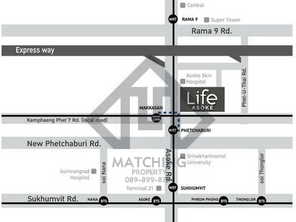 ให้เช่าคอนโด Life Asoke ติด MRT เพชรบุรี ชั้น 21 เฟอร์นิเจอร์ เครื่องใช้ไฟฟ้า จัดเต็มกว่าทุกห้อง