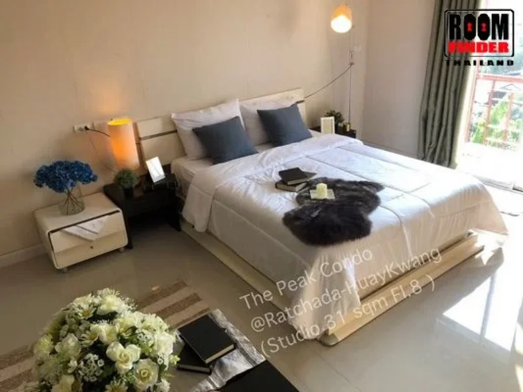 ขาย FOR SALE THE PEAK RATCHADA-HUAIKWANG Studio 31 Sqm195 MB CLOSE MRT HUAIKWANG