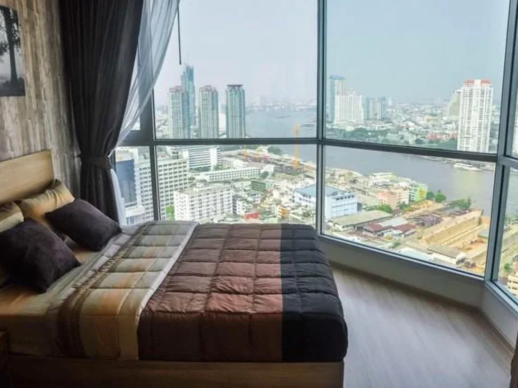 ให้เช่าคอนโด โครงการ RHYTHM Sathorn Condominium เฟอร์ครบ เครื่องใช้ไฟฟ้าครบ ชั้น 36 วิวแม่น้ำเจ้าพระยา