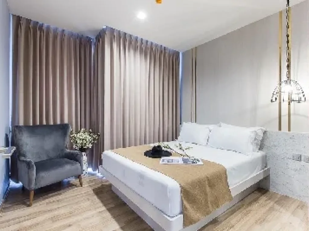 ขายด่วน The Line Jatujak Mochit 1BR size 346Sqm ชั้น 28 City View ตกแต่งเฟอร์ครบ