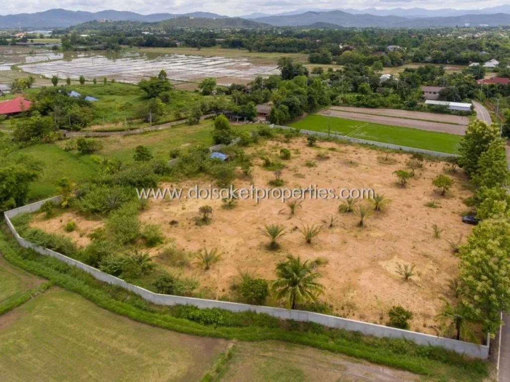 ที่ดินแปลงสวย วิวภูเขา ทุ่งนา มีระบบไฟฟ้า 3 เฟส