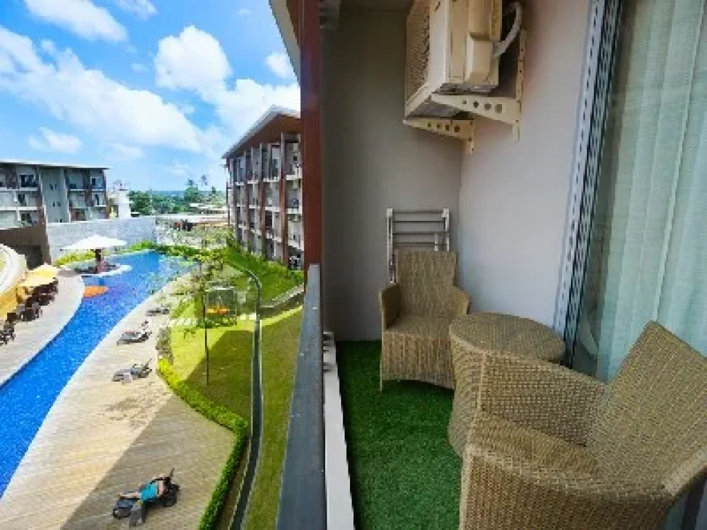 Replay Condo Samui ห้องว่างให้เช่า วิวสระน้ำ 34 ตรม หาดบ่อผุด เกาะสมุย