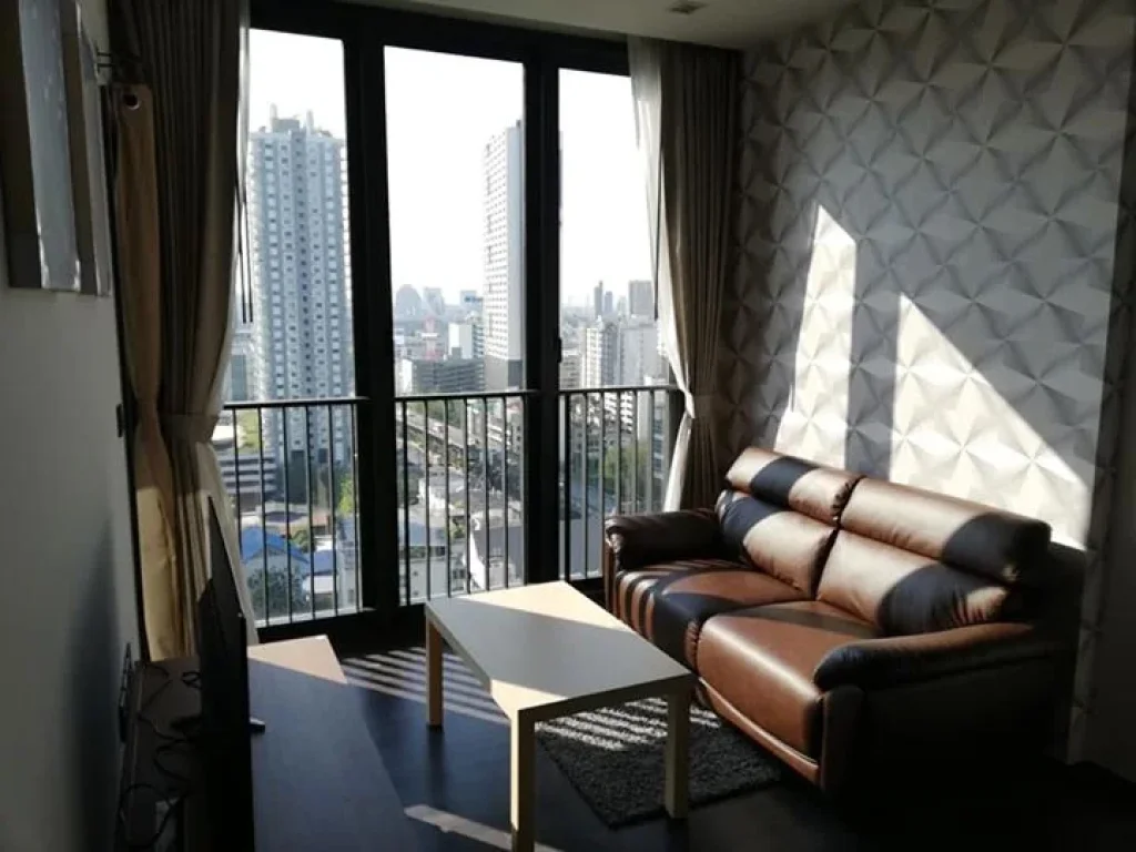 Condo for rent The Line Asoke - Ratchada เดอะ ไลน์ อโศก-รัชดา35 sqm corner room 15up floor