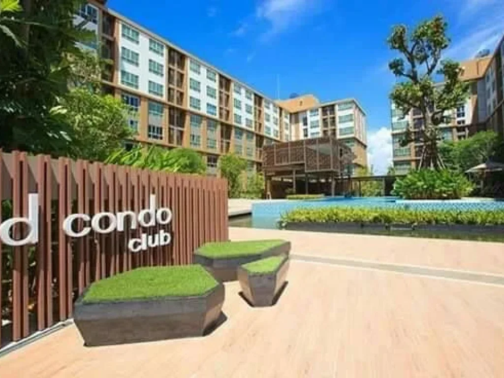 D condo Nernpra Rayong ดีคอนโด เนินพระ ระยอง ขนาด 30 ตรม 1 นอน 1 น้ำ ชั้น 6 อาคาร B