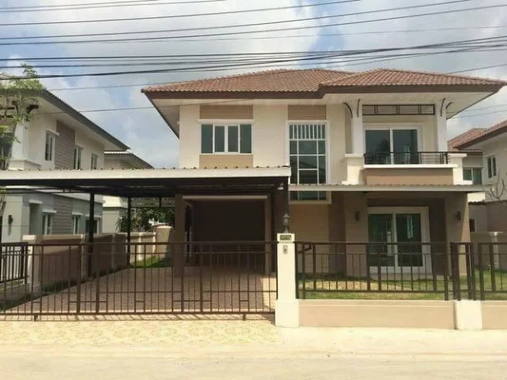 เช่า FOR RENT PRUKSA VILLAGE THEPARAK-WONGWAEN 3 beds 2 baths 60 Sqw25000