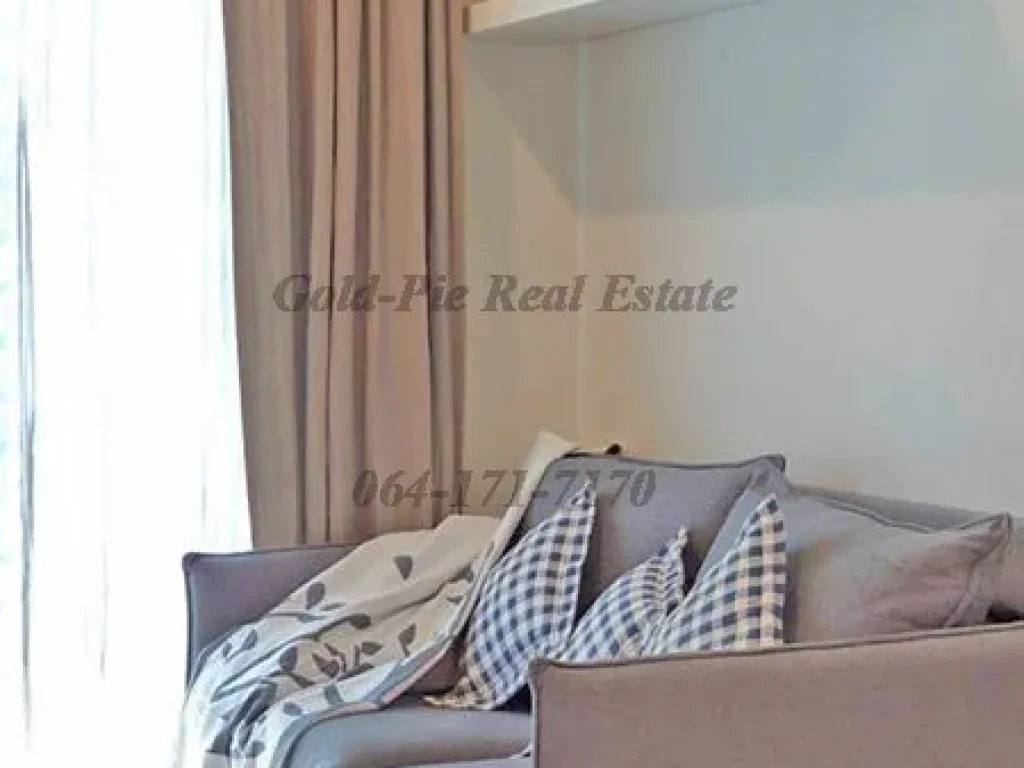 RC3896PM RENT Noble Revolve Ratchada 26sqm 1bed 19F 15000 Baht per month