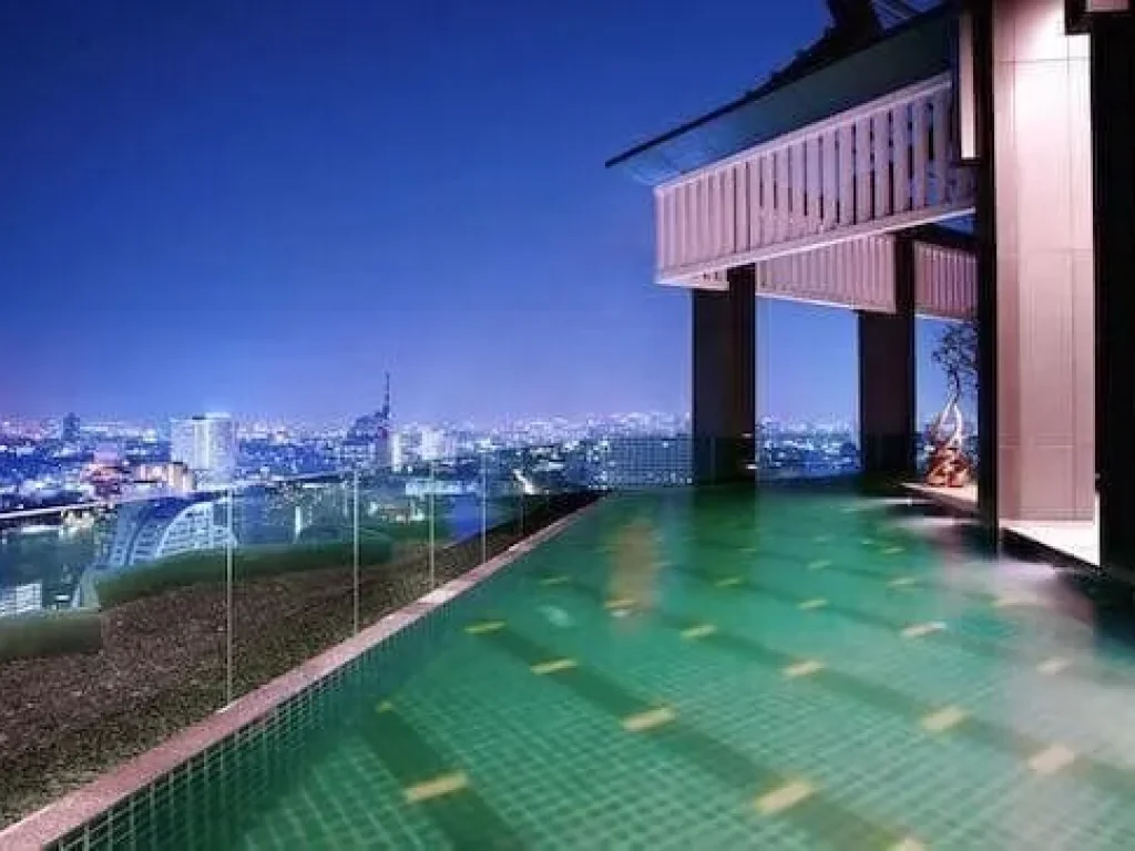 Condo for rent RHYTHM SATHORN ขนาด 40 ตรม 1 นอน 1 น้ำ ชั้น 36 วิวแม่น้ำเจ้าพระยา