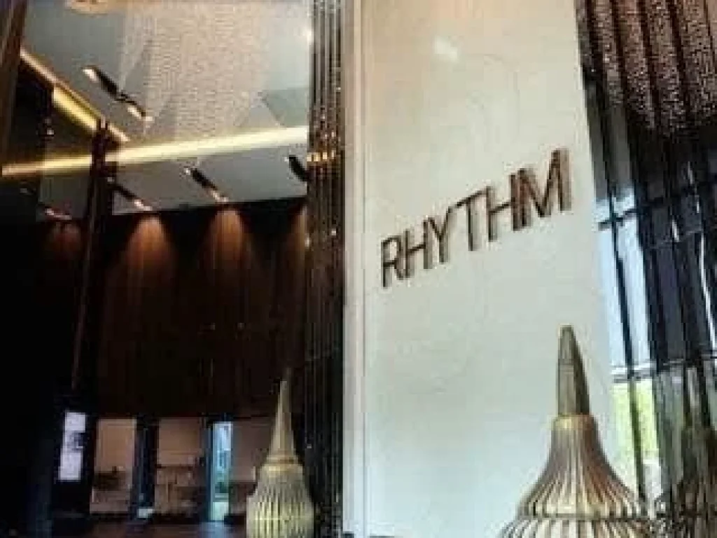 Condo for rent RHYTHM SATHORN ขนาด 40 ตรม 1 นอน 1 น้ำ ชั้น 36 วิวแม่น้ำเจ้าพระยา