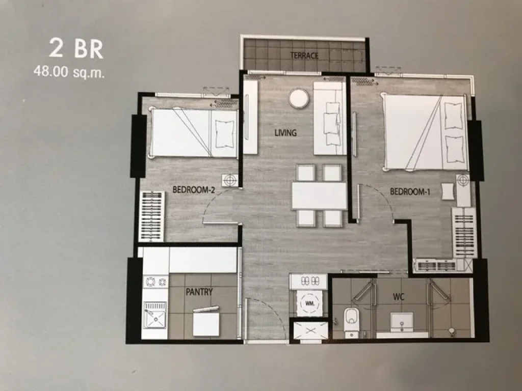 ขายต่ำกว่าราคาตลาด ขายดาวน์ The niche mono สุขุมวิท70 ติด BTS แบริ่ง